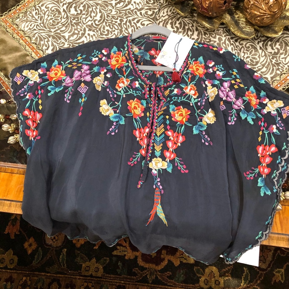 Johnny Was Selena Poncho NWT REDUCED 20% TO $148